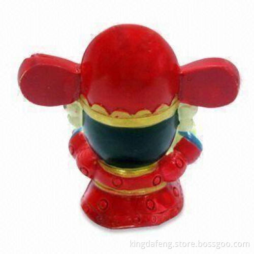 Promotional Toy, Wealth Symbolized Statue with Fixed Hands and Legs, 4.8cm Height